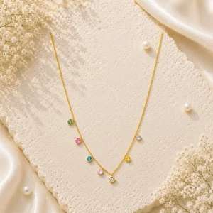 Multi color charms Chain