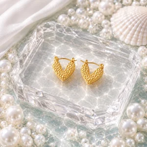 Heart earrings