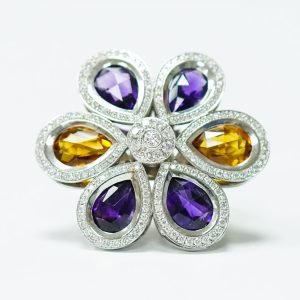 Blue Gem Ring