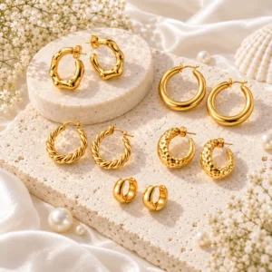 Anti tarnish Hoops